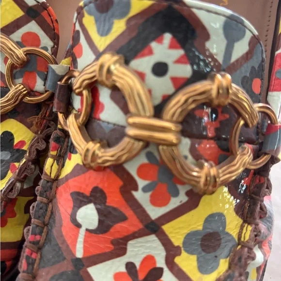 Colorful Geometric Patterned Loafers - Picture 5 of 5